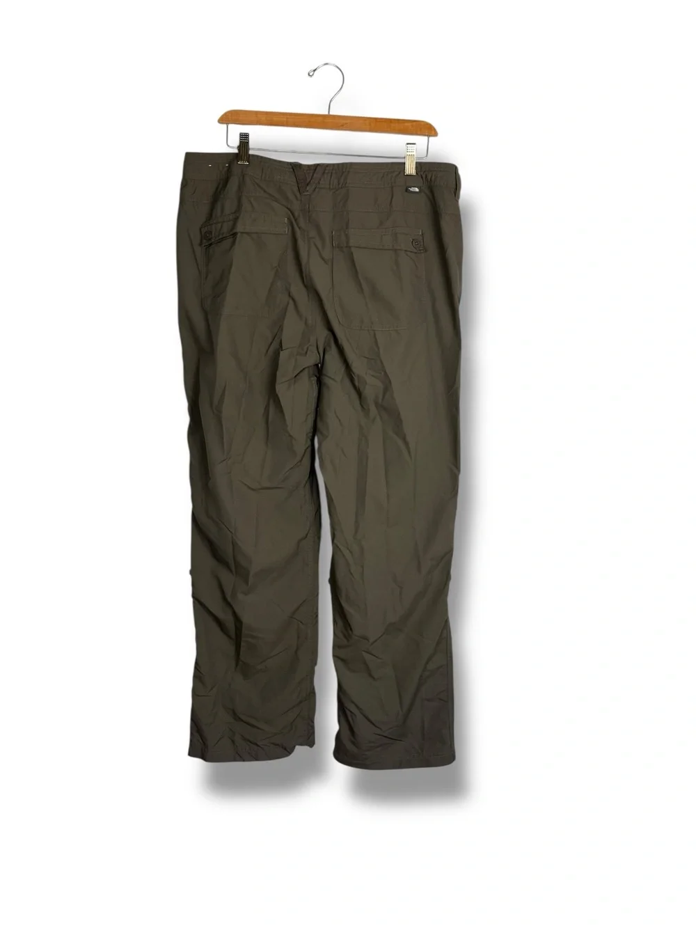 The North Face Pants Women Size 14 Convertible Khaki Hiking Gorpcore Nylon